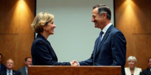Neuer Vorstandsvorsitzender beim GKV-Spitzenverband: Oliver Blatt übernimmt von Doris Pfeiffer
