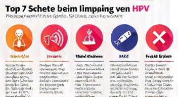 Das sind die Top 7 Schritte beim Impfen gegen HPV