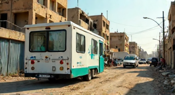 Einsatz der mobilen Apotheken in Krisengebieten (6/10)