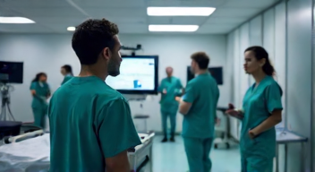 Kommunikation zwischen Fachbereichen in der Notaufnahme (7/10)